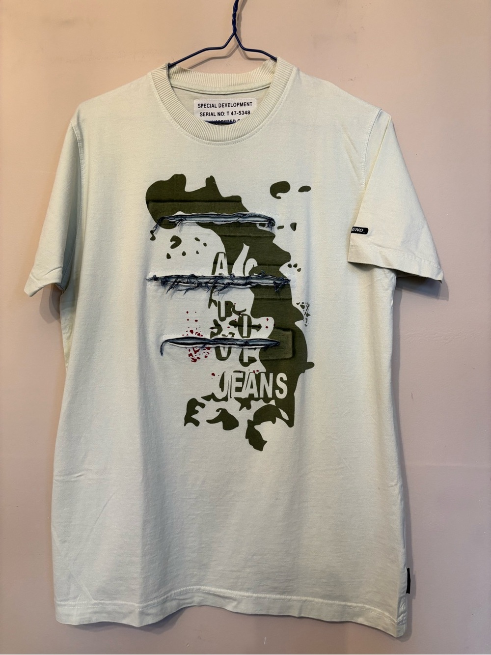 Men’s Light Green Graphic Tee